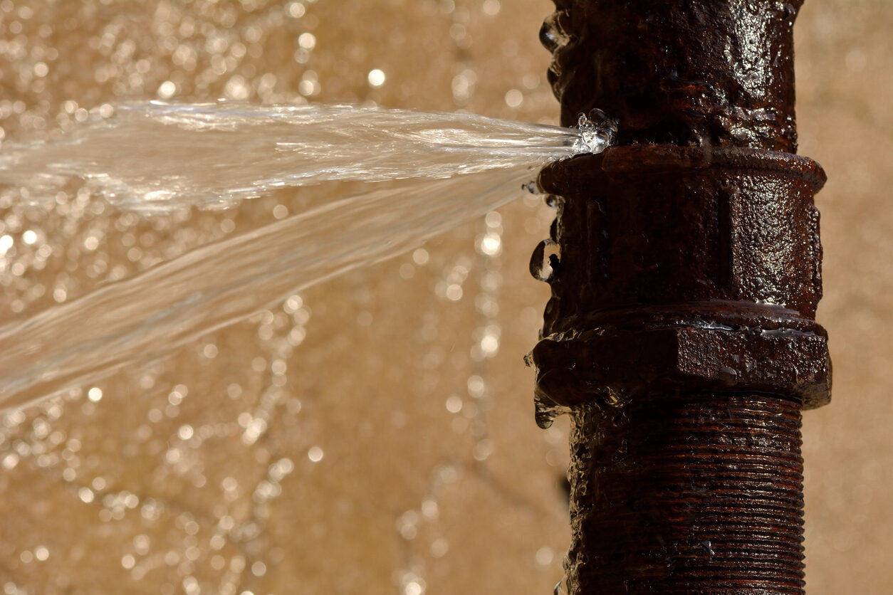 burst pipes