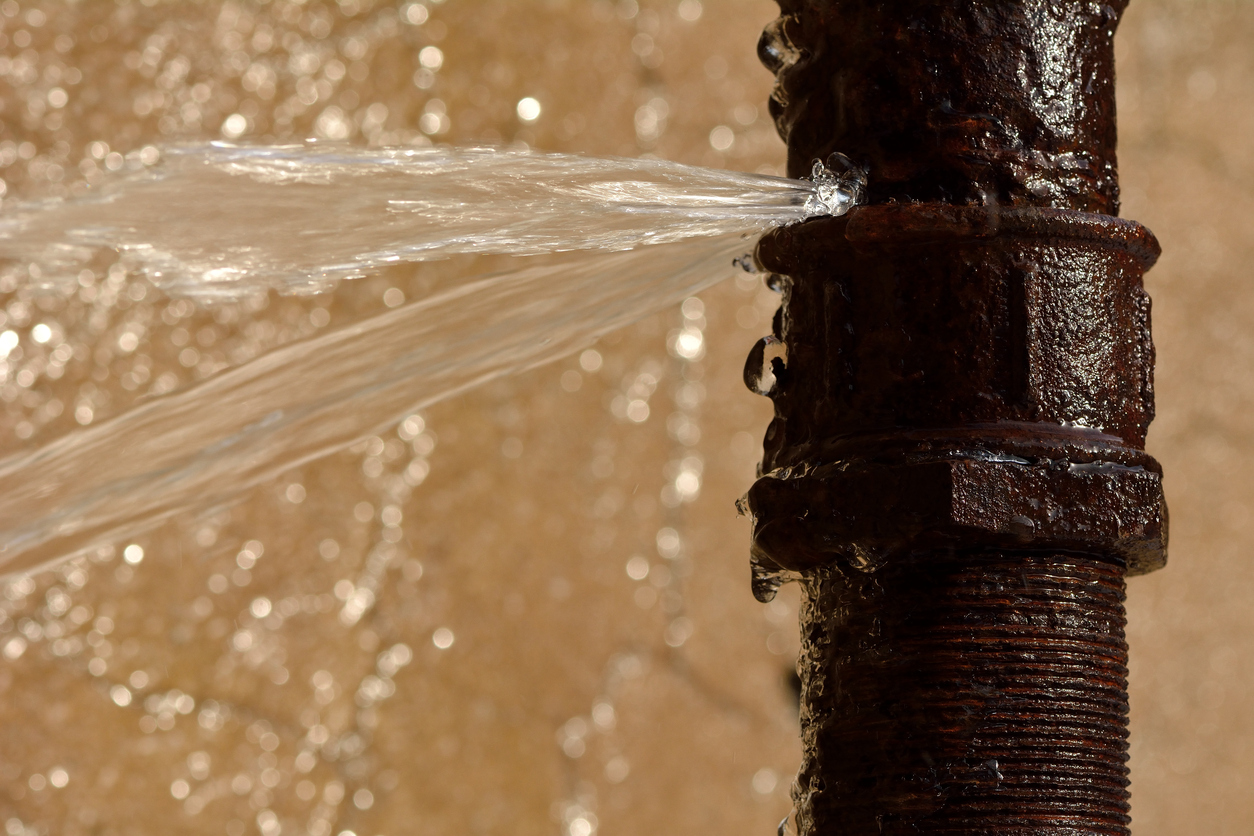 burst pipes