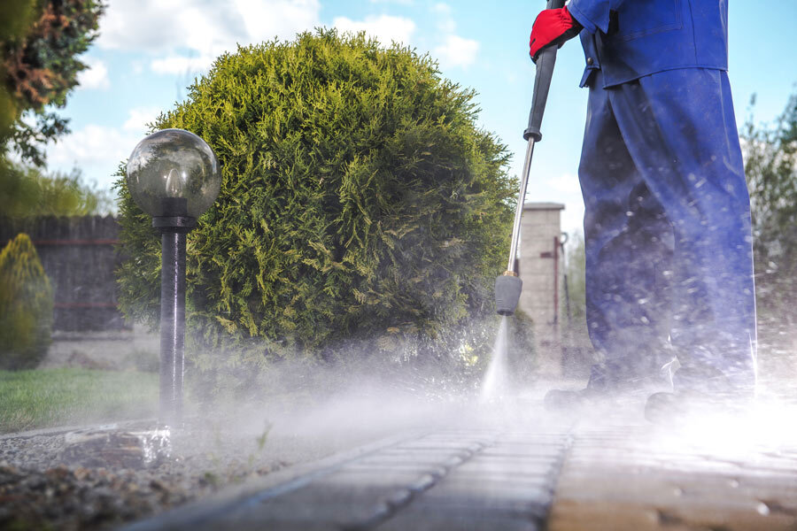 pressure wash