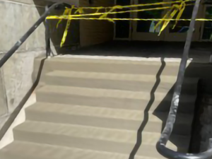 Concrete Stairwell Repair AFTER