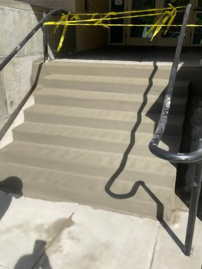 Concrete Stairwell Repair AFTER