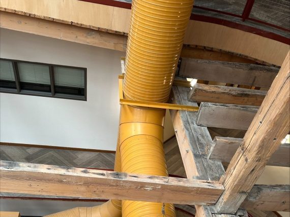 Bridgeview air duct painting