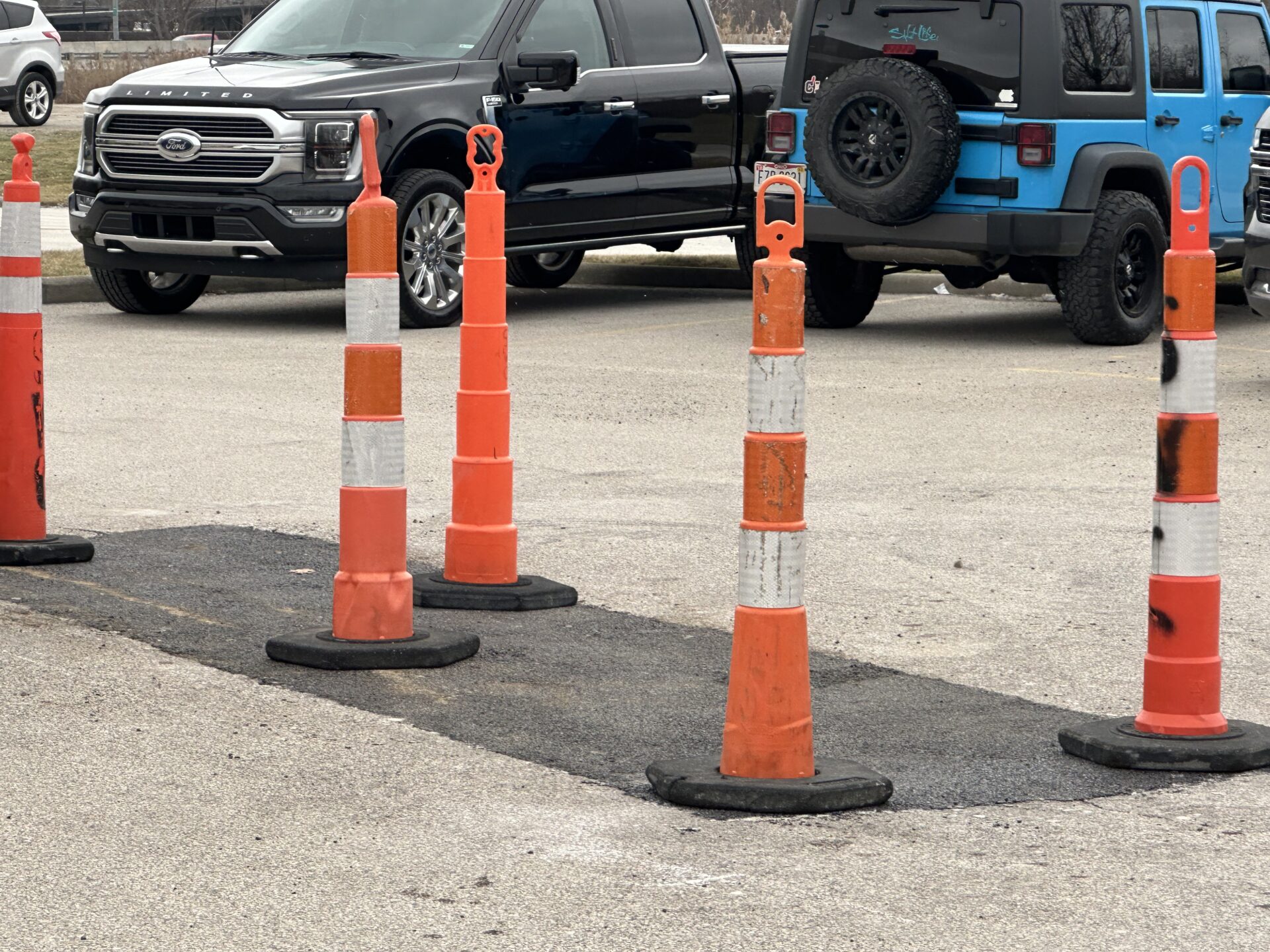 Fat Head's Brewery parking lot repair AFTER