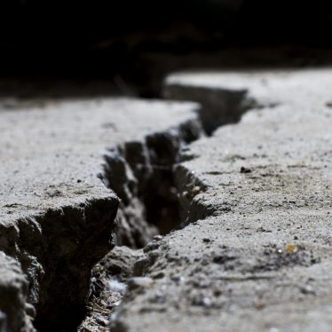 damaged concrete